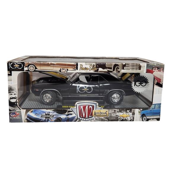 M2 Machines '69 Chevrolet Camaro Z/28 RS Premium Ed. 1:24 Scale Die-Cast New - Picture 1 of 7